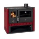 Hout fornuis Prity GT Rood, 15 kW | Hout fornuis | Hout |