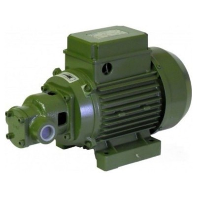 Enkelfasige tandwielpomp voor olie SAER CFP, 3/4", vermogen 0,37 kW, debiet 0,6 m³/u, opvoerhoogte 97 m - Centrale Verwarming