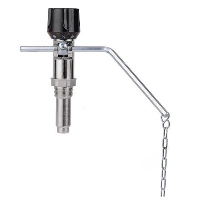 Thermostatic draft regulator for solid fuel boiler - Centrale Verwarming