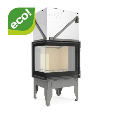 Inbouw haard UNIFLAM 660 DURO met luchtkanalen en luchttoevoer, linkerzijde, 10 kW - Haarden