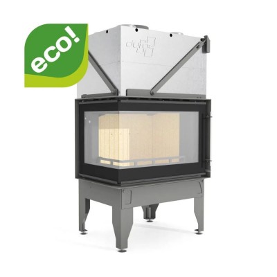 Inbouw haard UNIFLAM 760 DURO met luchtkanalen en luchttoevoer, linkerzijde, 10,8 kW - Haarden
