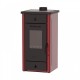 Houtkachel Alfa Plam Elita 3 Rood, 7kW | Air houtkachels | Houtkachels |