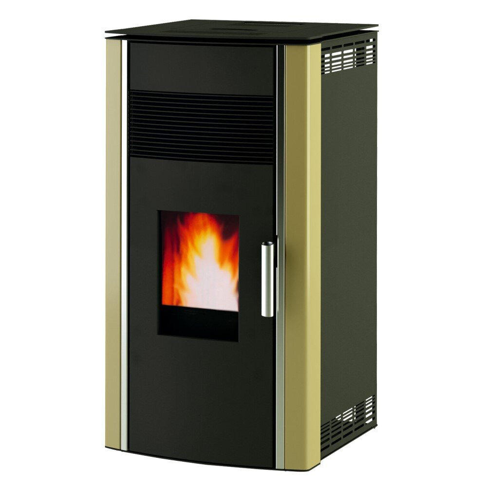 Pelletkachel Alfa Plam Luca Ivoor, 8kW | Air pelletkachels | Pelletkachels |