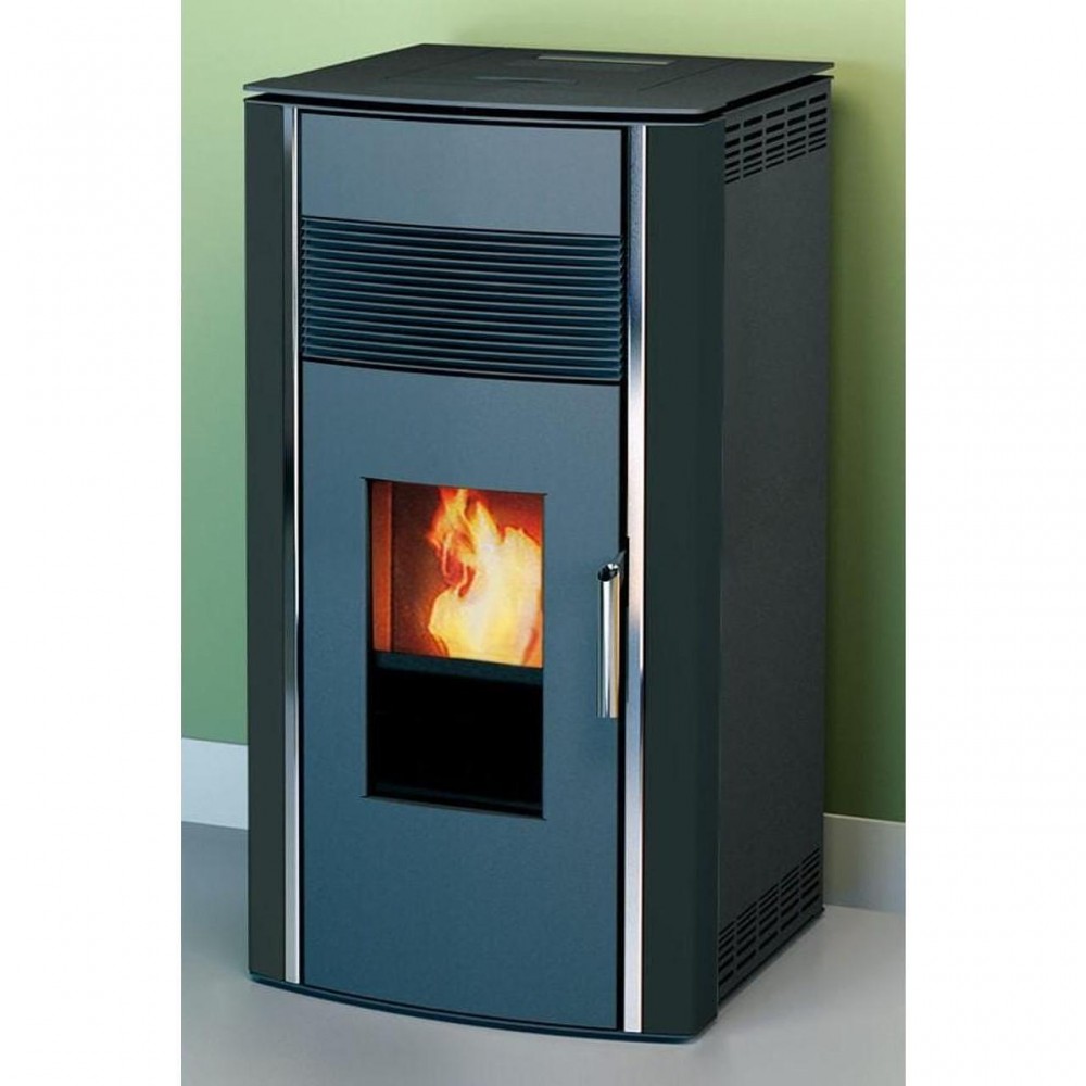 Pelletkachel Alfa Plam Luca Zwart, 8kW | Air pelletkachels | Pelletkachels |