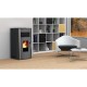 Pelletkachel Alfa Plam Luca Zwart, 8kW | Air pelletkachels | Pelletkachels |