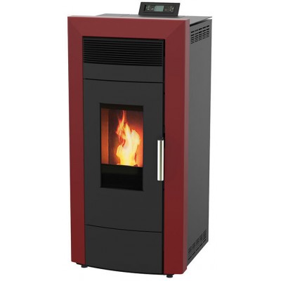 Pelletkachel CV Alfa Plam Commo Bordeaux, 22.5kW - Productenvergelijking