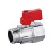 Mini kogelkraan F/M, maat 1/2" | Loodgieterij |  |