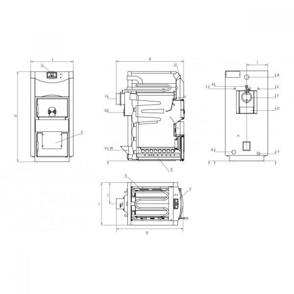 Houtketel op CV BURNiT NWB PRIME 50, 50kW | Houtketels op CV |  |