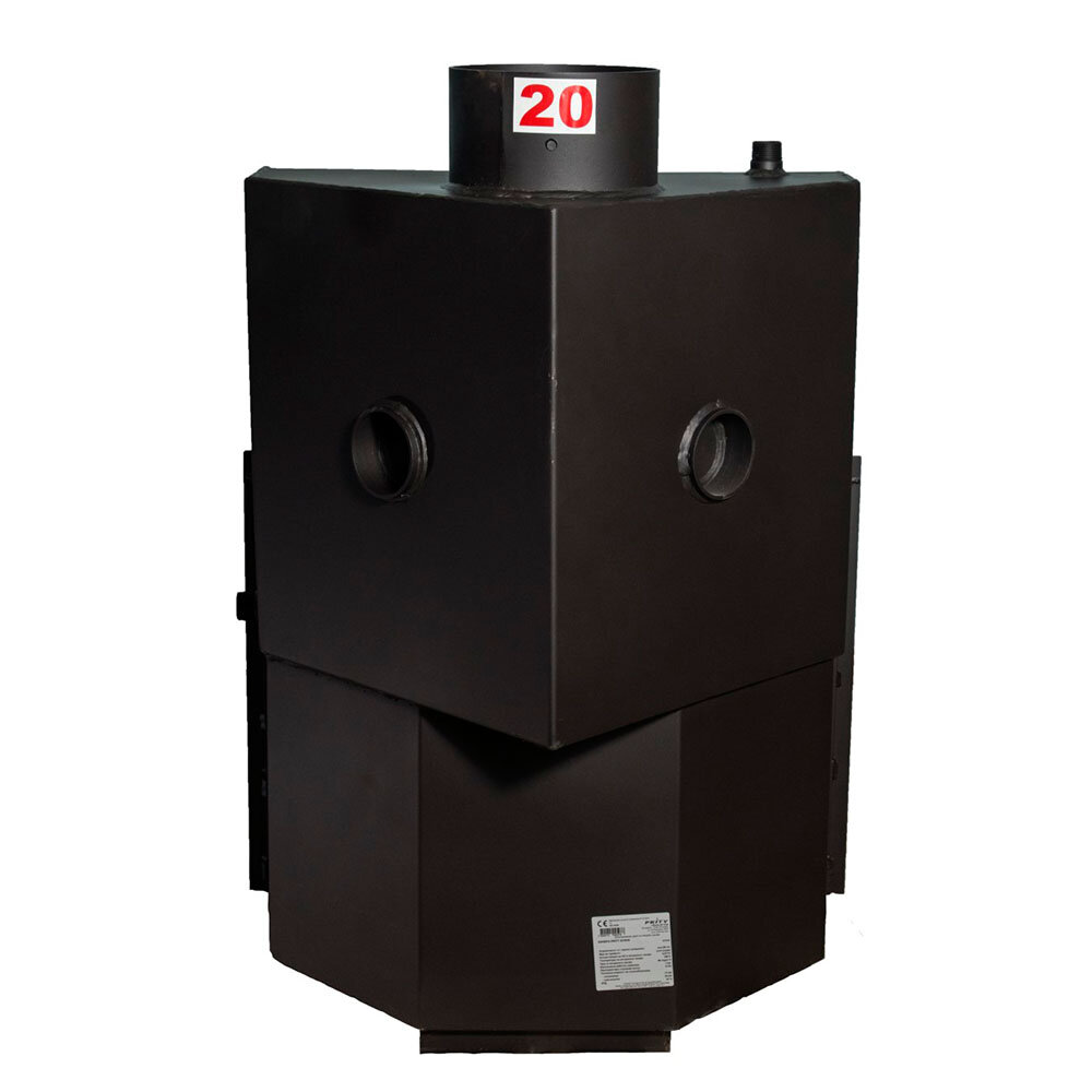 CV inbouwhaard gietijzeren Prity AC W20, 25kw | CV inbouwhaarden | Haarden |