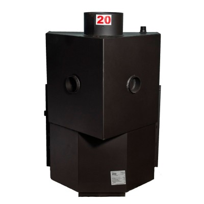CV inbouwhaard gietijzeren Prity AC W20, 25kw - Haarden