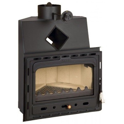 Inbouw gietijzeren haard Prity AC, 14kW - Haarden
