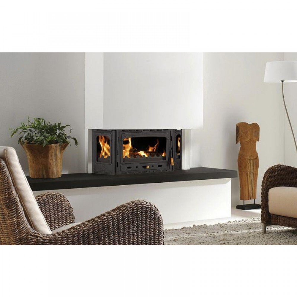 Inbouw gietijzeren haard Prity ATC, 14.2kW | Air haarden | Haarden |