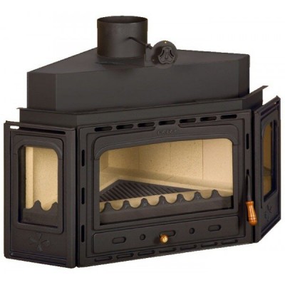 Inbouw gietijzeren haard Prity ATC, 14.2kW - Haarden