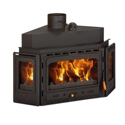 Inbouw gietijzeren haard Prity ATC, 14.2kW - Haarden