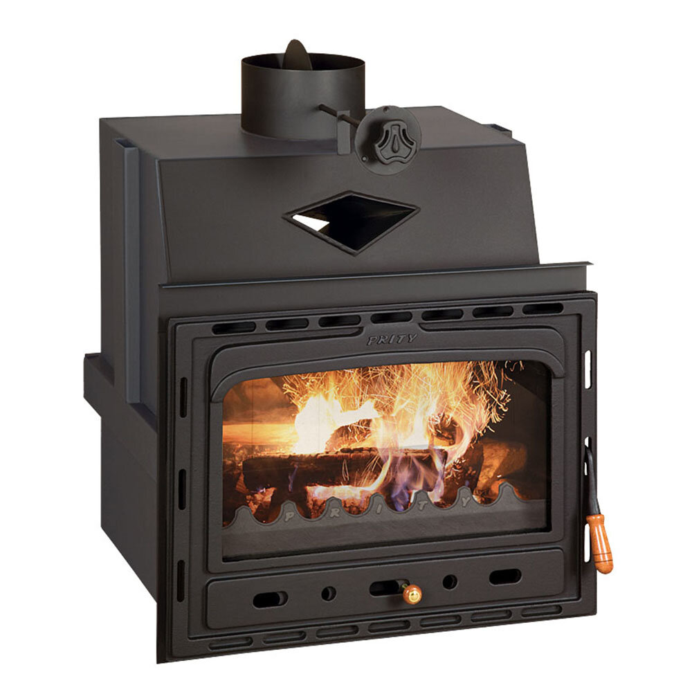 Inbouw gietijzeren haard Prity C, 15.8kW | Air haarden | Haarden |