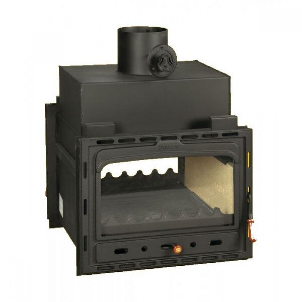 Inbouw gietijzeren haard Prity 2C, 16kW | Gietijzeren haarden | Haarden |