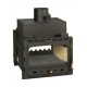 Inbouw gietijzeren haard Prity 2C, 16kW | Gietijzeren haarden | Haarden |