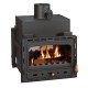 Inbouw gietijzeren haard Prity 2C, 16kW | Gietijzeren haarden | Haarden |