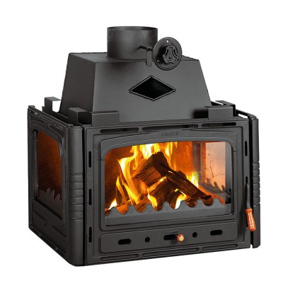 Inbouw gietijzeren haard Prity 3C, 16kW - Haarden