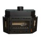 Inbouw gietijzeren haard Prity TC, 16kW | Air haarden | Haarden |