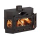 Inbouw gietijzeren haard Prity TC, 16kW | Air haarden | Haarden |