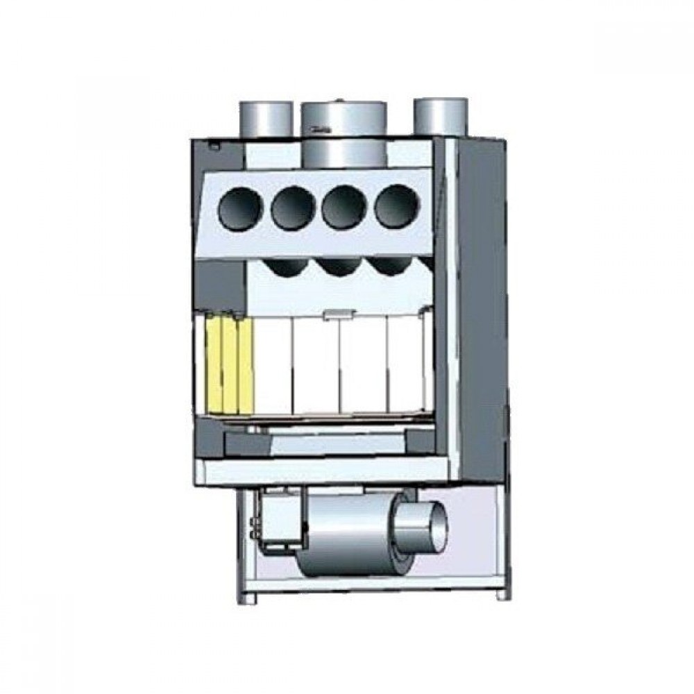 Inbouw gietijzeren haard Prity CF, 18.2kW | Air haarden | Haarden |