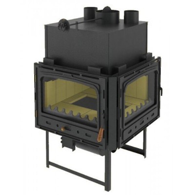 Inbouw gietijzeren haard Prity 2CF, 18.2kW - Haarden