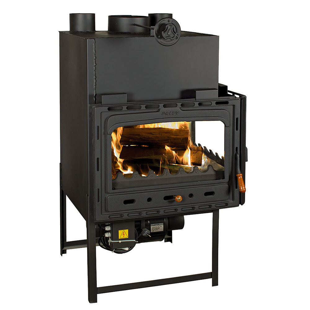 Inbouw gietijzeren haard Prity 2CF, 18.2kW | Air haarden | Haarden |