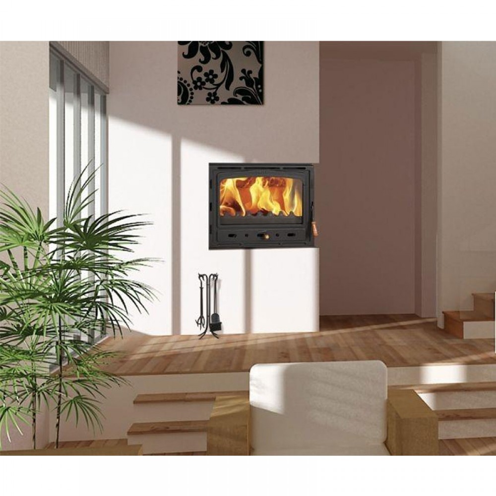 Inbouw gietijzeren haard Prity 2CF, 18.2kW | Air haarden | Haarden |