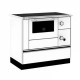 Hout fornuis Alfa Plam Alfa 90 H Favorit Wit Links, 6.4kW | Hout fornuis | Hout |