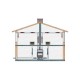 Inbouw gietijzeren haard Prity TC2F, 18.5kW | Gietijzeren haarden | Haarden |