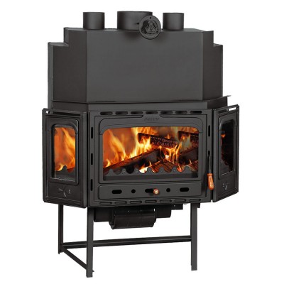 Inbouw gietijzeren haard Prity TC2F, 18.5kW - Haarden