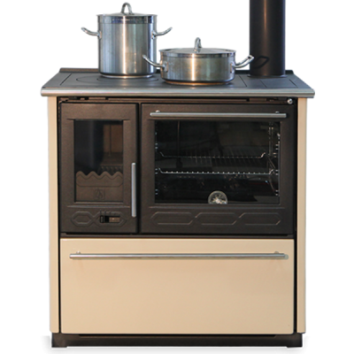 Hout fornuis Plamen 850 Glas N, 8kW - Hout fornuis
