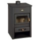 CV houtkachel Prity K2 CP W10 met gietijzeren blad, 13.3kW | CV houtkachels | Houtkachels |