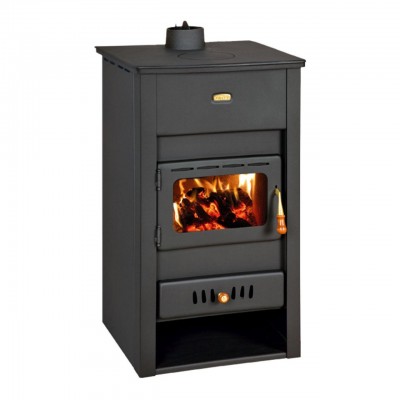 CV houtkachel Prity K2 CP W13 met gietijzeren blad, 15kW - Houtkachels