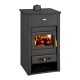 CV houtkachel Prity K2 CP W13 met gietijzeren blad, 15kW | CV houtkachels | Houtkachels |