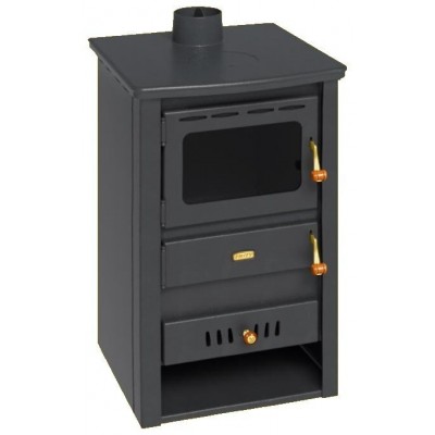 CV houtkachel Prity K22 CP W10 met gietijzeren blad, 13,3kW - Houtkachels