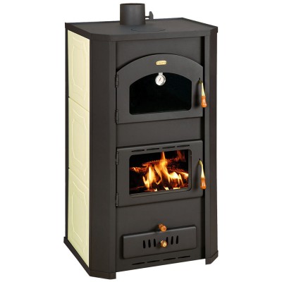 CV houtkachel met oven Prity FG W20, 23.8kW - Hout fornuis