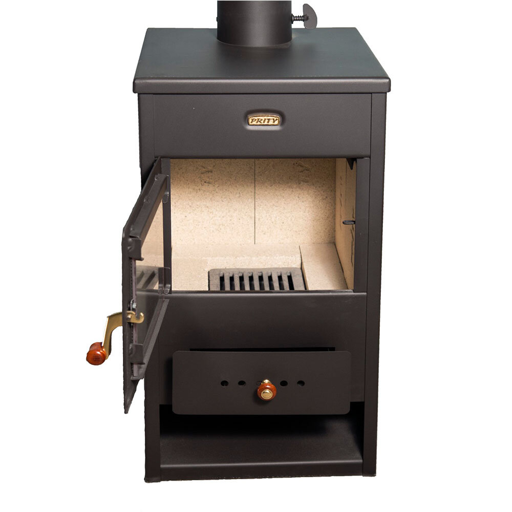 Houtkachel Prity K1 Optima, 9.5kW | Air houtkachels | Houtkachels |