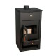 Houtkachel Prity K2 CP met gietijzeren blad, 10.4kW | Air houtkachels | Houtkachels |