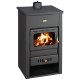 Houtkachel Prity K2 CP met gietijzeren blad, 10.4kW | Air houtkachels | Houtkachels |