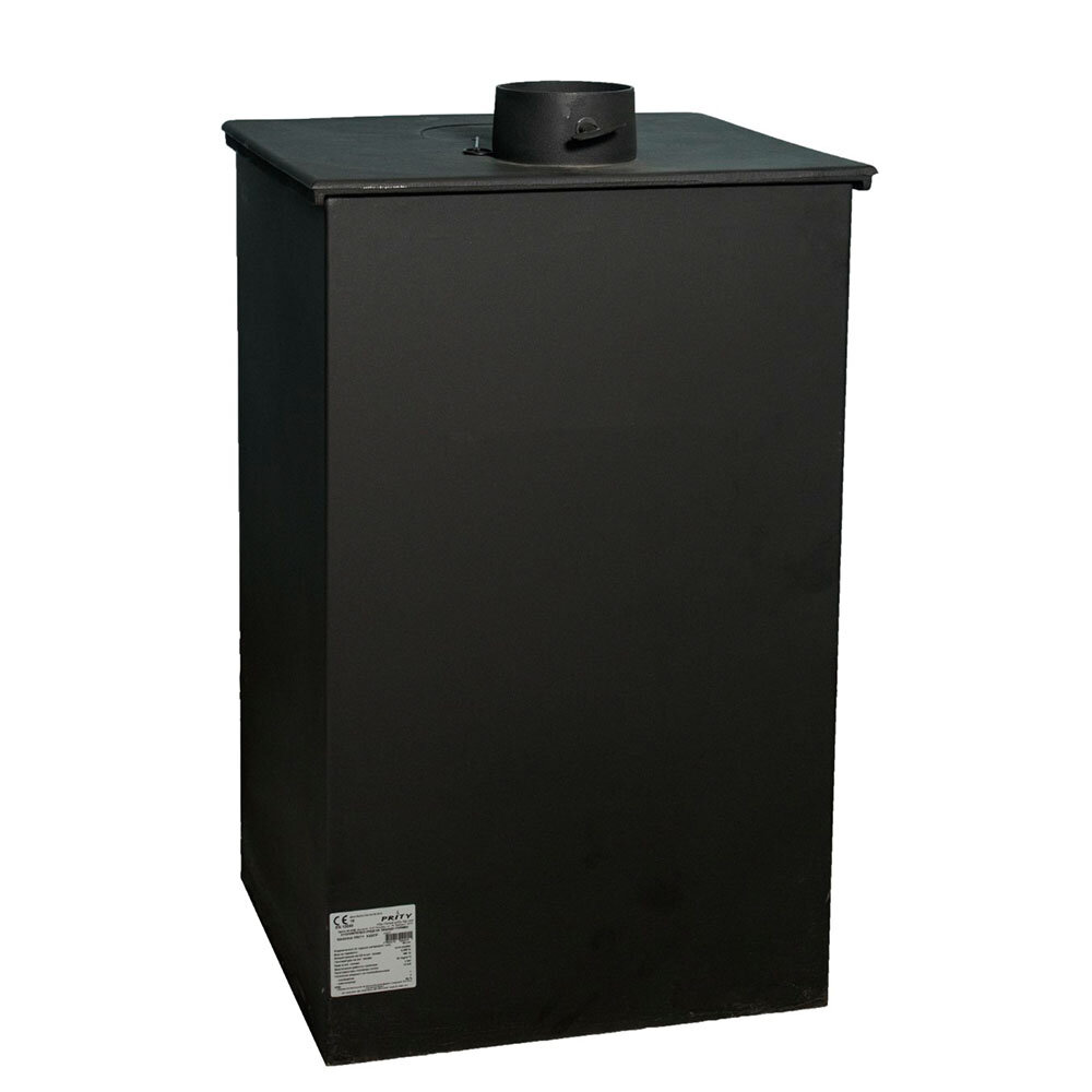 Houtkachel met gietijzeren blad Prity K22 CP 10.4kW | Gietijzeren houtkachels | Houtkachels |