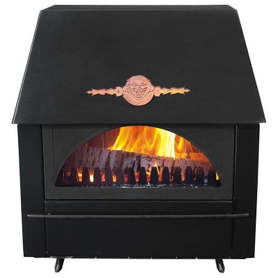 Houtkachel met gietijzeren deur Alfa Plam Rustikal, 11kW - Productenvergelijking