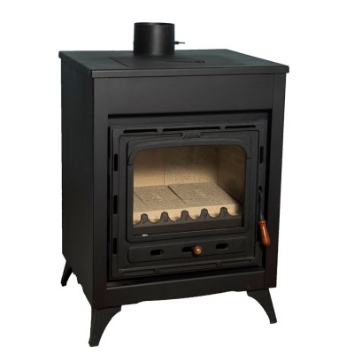 Houtkachel met gietijzeren deur Prity CMR, 15kW - Prity
