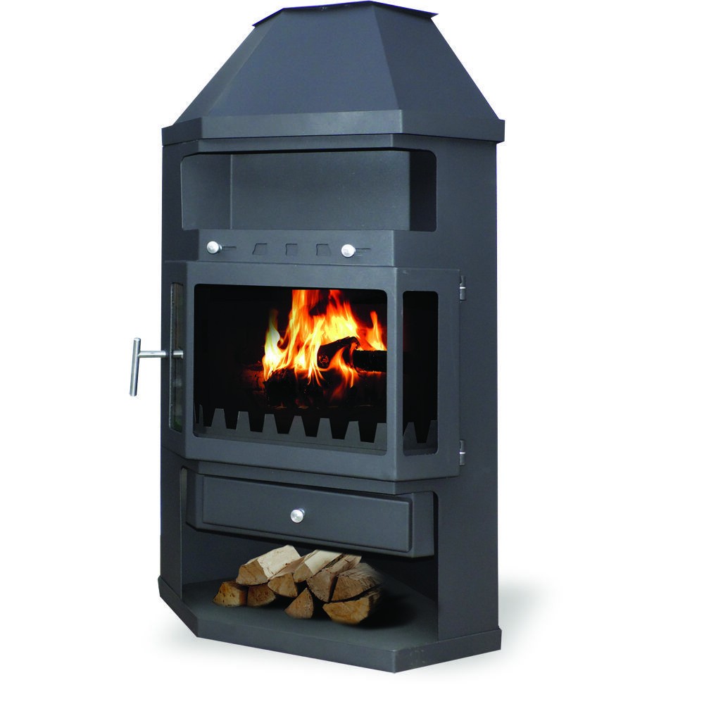 Houtkachel Zvezda Fantasia 10.8kW | Air houtkachels | Houtkachels |