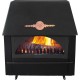 CV houtkachel Alfa Plam Rustikal E, 14kW | CV houtkachels | Houtkachels |