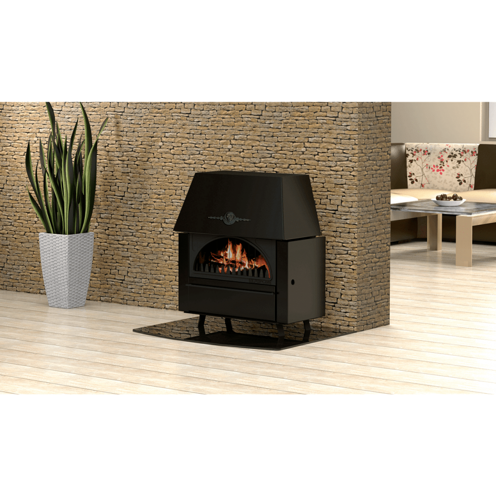 CV houtkachel Alfa Plam Rustikal E, 14kW | CV houtkachels | Houtkachels |