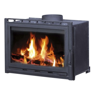Inbouw  gietijzeren haard Alfa Plam FKU, 11kW - Haarden