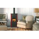 Houtkachel Alfa Plam Elita 3 Rood, 7kW | Air houtkachels | Houtkachels |
