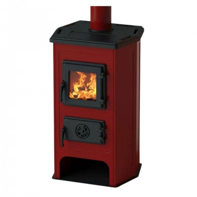 Houtkachel MBS Hit Rood, 11kW - MBS